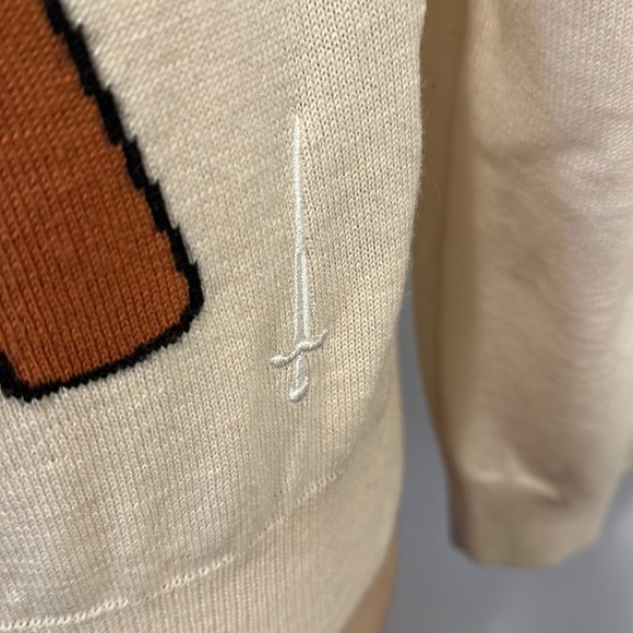 JC de Castelbajac Ivory Grumpy Wool Swester - Picture 4 of 10